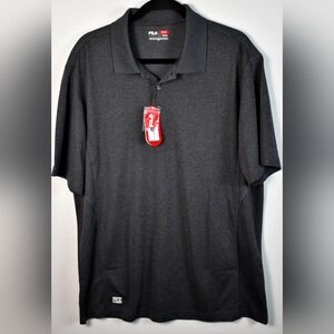 Fila Men's Golf Polo Shirt Size Large - Dark Grey